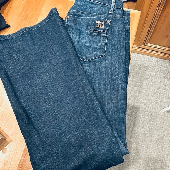 JOE denim jeans size 28 mid rise wide leg Muse - Picture 2 of 8